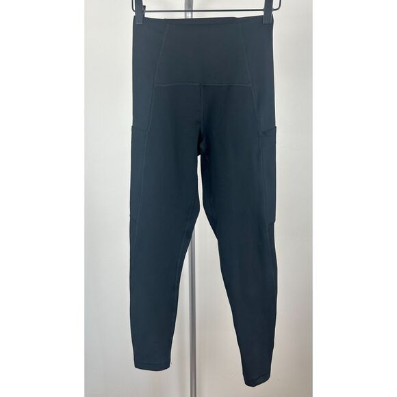 LNDR Women's Black Compression Fatal Attraction 7/8 Legging Leggings #AL980 S - Picture 1 of 6